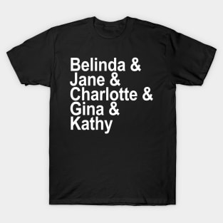 Go-Go's Names T-Shirt